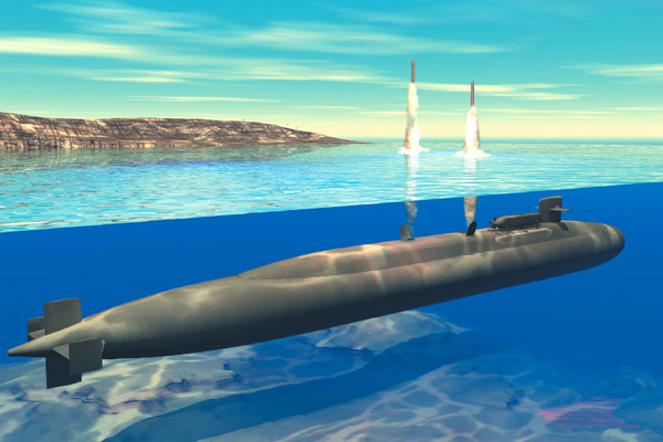Запуск ракет с подводной лодки. Фото US Navy